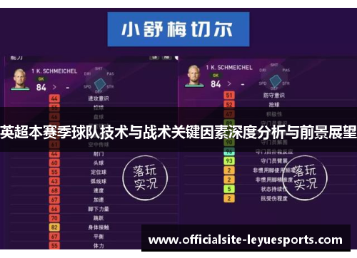 英超本赛季球队技术与战术关键因素深度分析与前景展望
